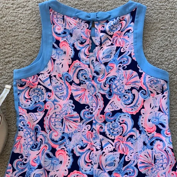 Lilly Pulitzer Angie Stretch Shift Dress - Picture 6 of 11